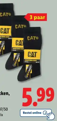 Lidl Werksokken, 3 paar aanbieding