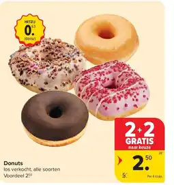 Carrefour Donuts aanbieding