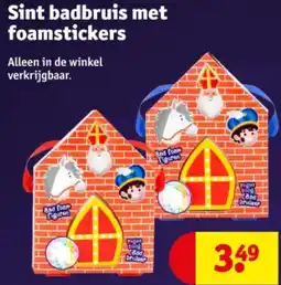 Kruidvat Sint badbruis met foamstickers aanbieding