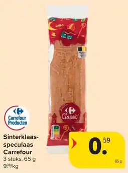 Carrefour Sinterklaasspeculaas Carrefour aanbieding