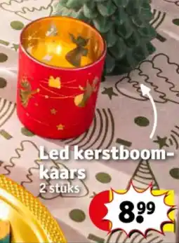Kruidvat Led kerstboomkaars aanbieding