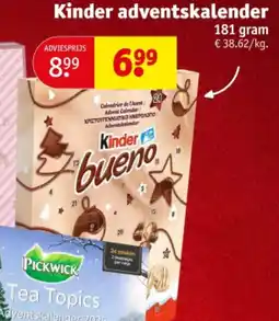 Kruidvat Kinder adventskalender aanbieding