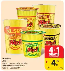 Carrefour Noedels Aïki aanbieding