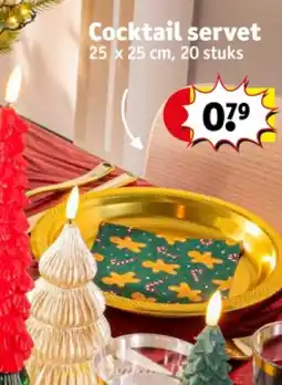 Kruidvat Cocktail servet aanbieding
