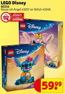 Kruidvat LEGO Disney aanbieding