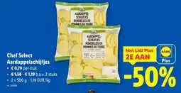 Lidl Chef Select Aardappelschijfjes aanbieding