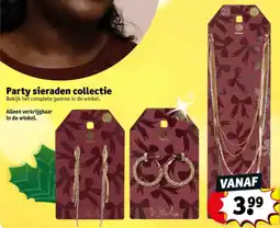 Kruidvat Party sieraden collectie aanbieding