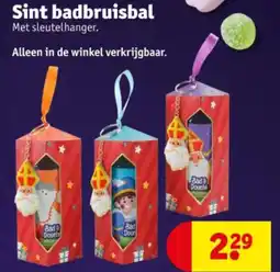 Kruidvat Sint badbruisbal aanbieding