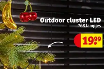 Kruidvat Outdoor cluster LED aanbieding