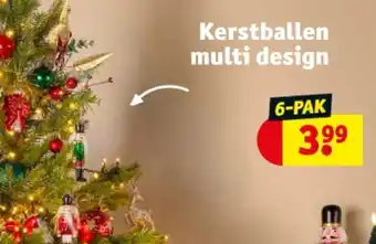 Kruidvat Kerstballen multi design aanbieding