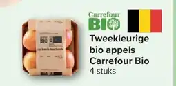 Carrefour Tweekleurige bio appels Carrefour Bio aanbieding
