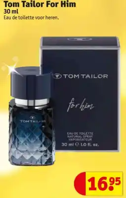 Kruidvat Tom Tailor For Him aanbieding