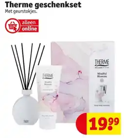Kruidvat Therme geschenkset aanbieding