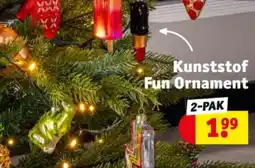Kruidvat Kunststof Fun Ornament aanbieding
