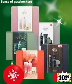 Kruidvat Sense of geschenkset aanbieding