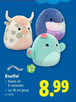 Lidl Knuffel aanbieding