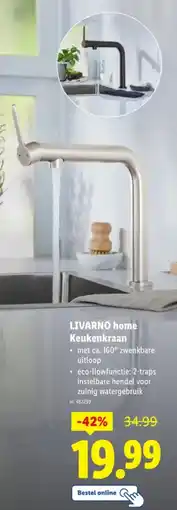 Lidl Livarno Home Keukenkraan aanbieding