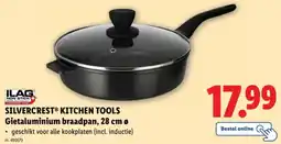 Lidl Silvercrest Kitchen Tools Gietaluminium braadpan aanbieding