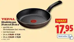 Lidl Tefal Ultralichte Pan aanbieding