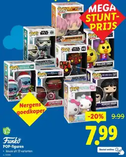 Lidl Funko POP figuren aanbieding