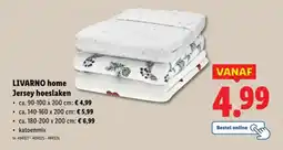 Lidl Livarno Home Jersey Hoeslaken aanbieding