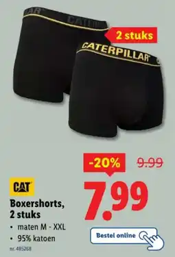 Lidl CAT Boxershorts aanbieding