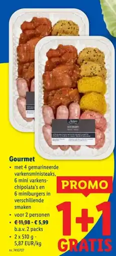 Lidl Gourmet aanbieding