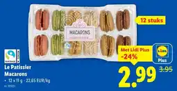 Lidl Le Patissier Macarons aanbieding