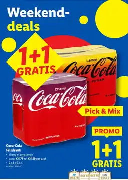 Lidl Coca-Cola Frisdrank aanbieding