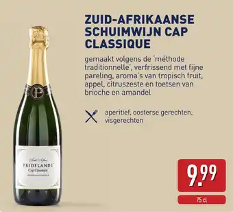Zuid-afrikaanse schuimwijn cap classique