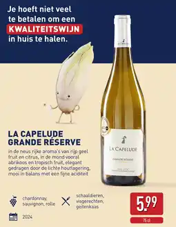 ALDI La Capelude Grande Reserve aanbieding