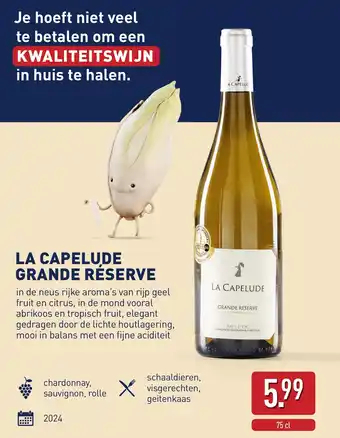 ALDI La Capelude Grande Reserve aanbieding