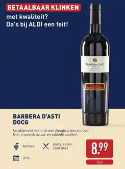 ALDI Barbera d'Asti DOCG aanbieding