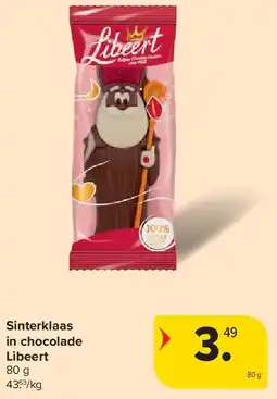 Carrefour Sinterklaas in chocolade Libeert aanbieding