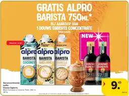 Carrefour Geconcentreerde koffie Douwe Egberts aanbieding