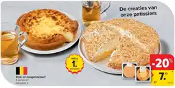 Carrefour Rijst- of nougatinetaart aanbieding