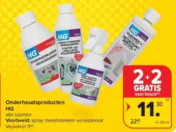 Carrefour Onderhoudsproducten HG aanbieding