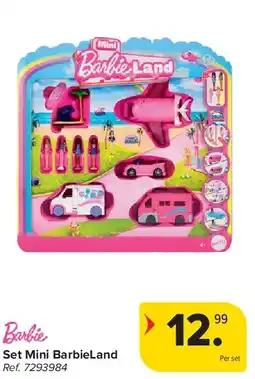 Carrefour Set Mini BarbieLand aanbieding