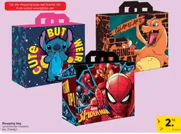 Carrefour Shopping bag aanbieding