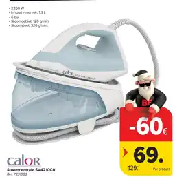 Carrefour Stoomcentrale SV4210C0 aanbieding