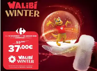 Carrefour WALIBI WINTER aanbieding