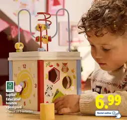 Lidl Lupilu Educatief Houten Speelgoed aanbieding