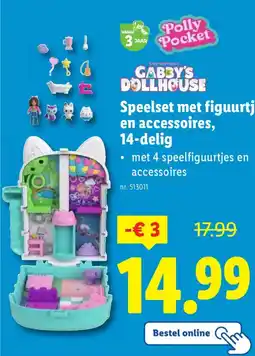 Lidl Speelset met Figuurtje en Accessoires aanbieding