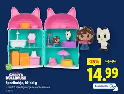Lidl Gabby's Dollhouse Speelhuisje aanbieding