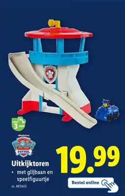 Lidl Paw Patrol Uitkijktoren aanbieding