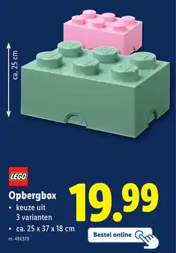 Lidl Lego Opbergbox aanbieding