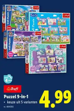Lidl Treft Puzzle 9-in-1 aanbieding