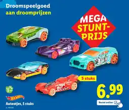 Lidl Hot Wheel Autootjes aanbieding