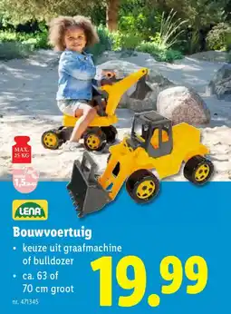 Lidl Lena Bouwvoertuig aanbieding