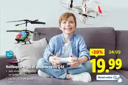 Lidl Helikopter HL20 of quadrocopter Q4X aanbieding